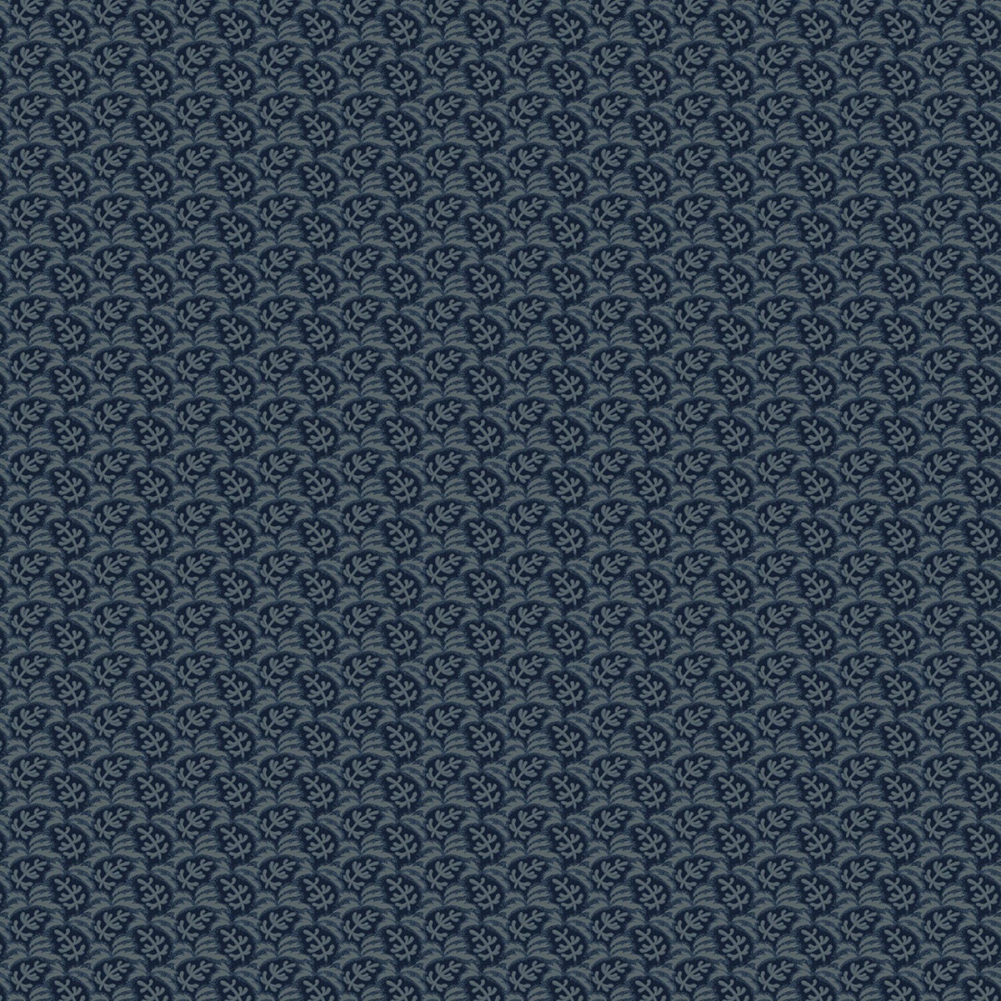 Maple House by Pam Buda Navy Leaf Tesselation # R170824D-NAVY