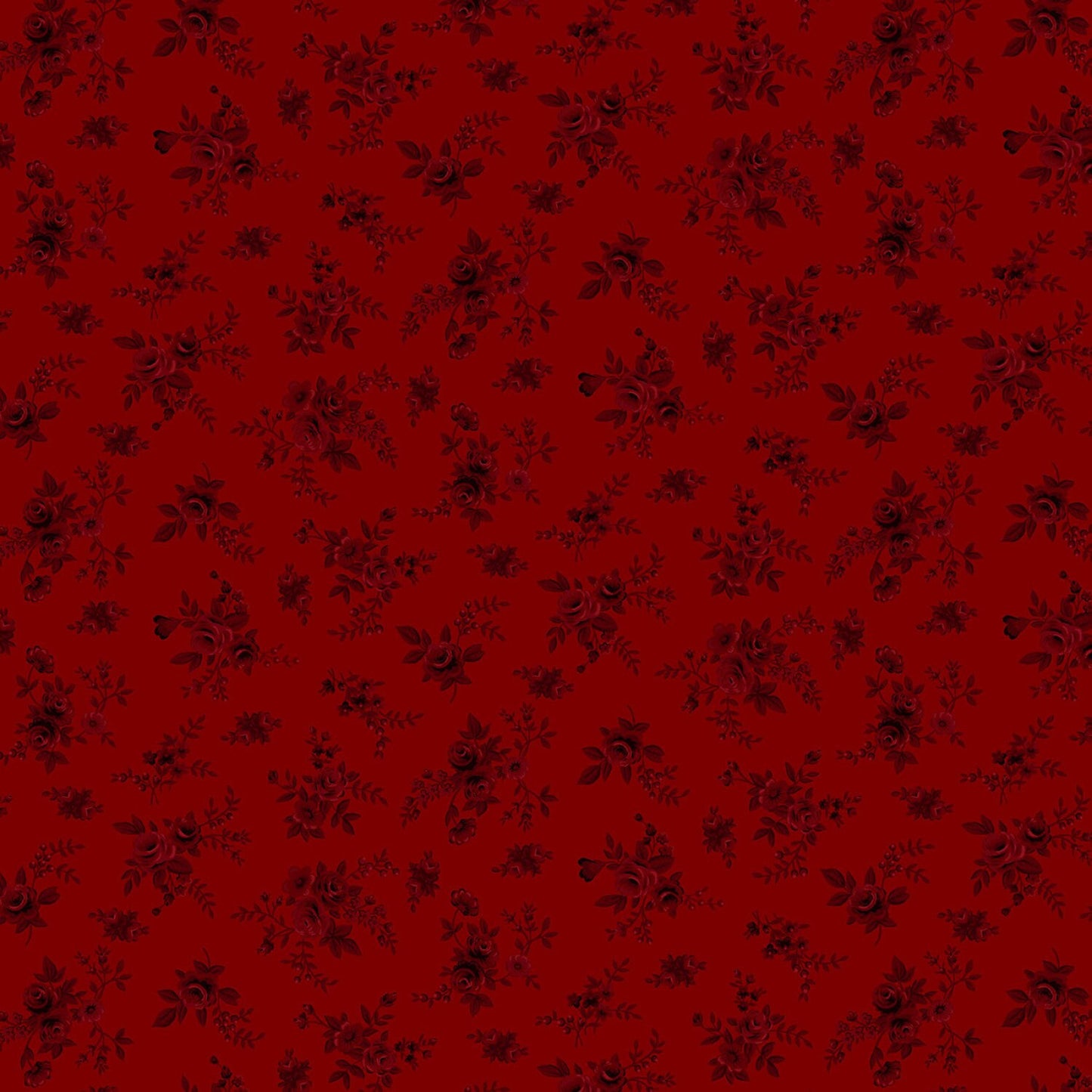 Autumn Farmhouse by Kim Diehl Red Floral # 967-88