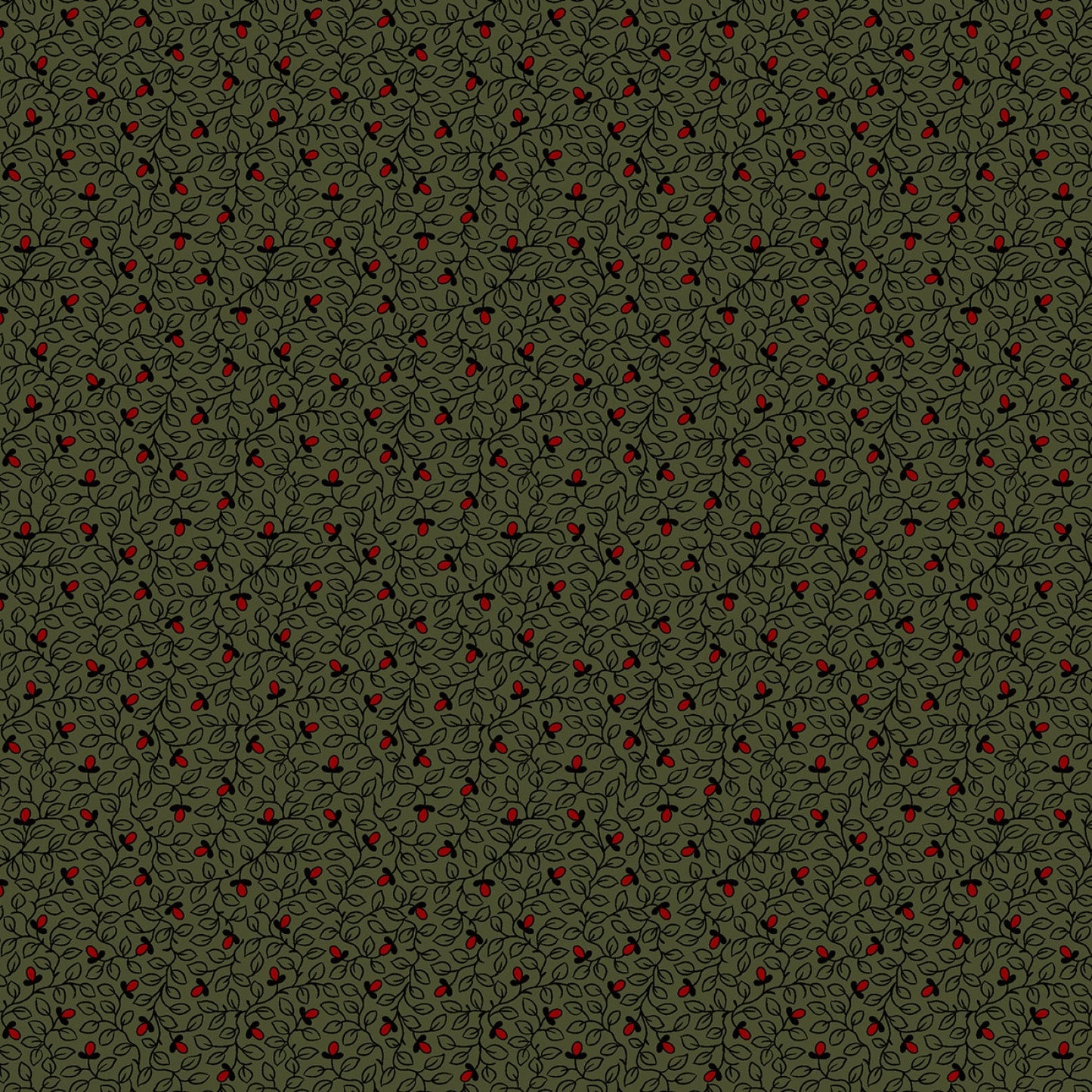 Tree Farm by Pam Buda Green Garland # R170975D-GREEN