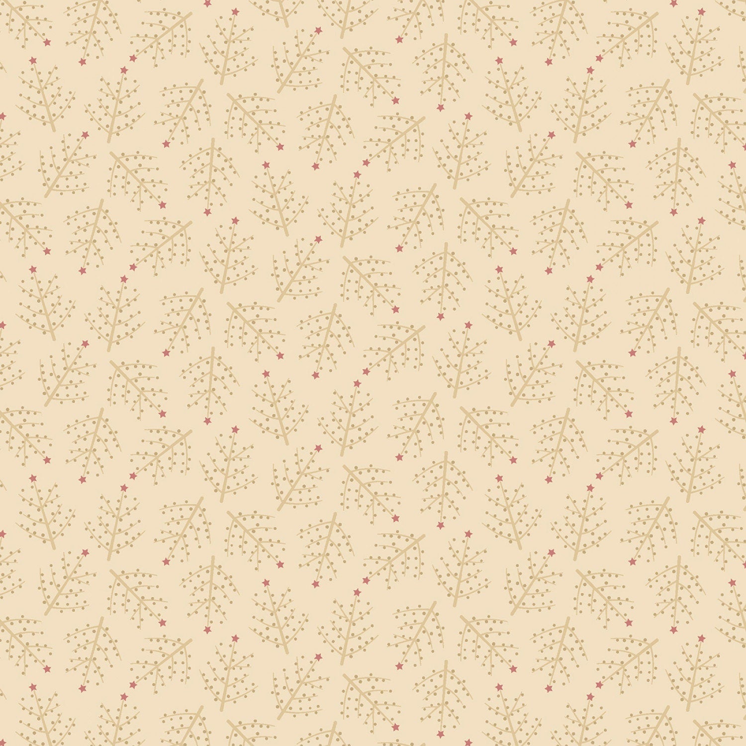 Tree Farm by Pam Buda Cream Feather Tree # R170976D-CREAM