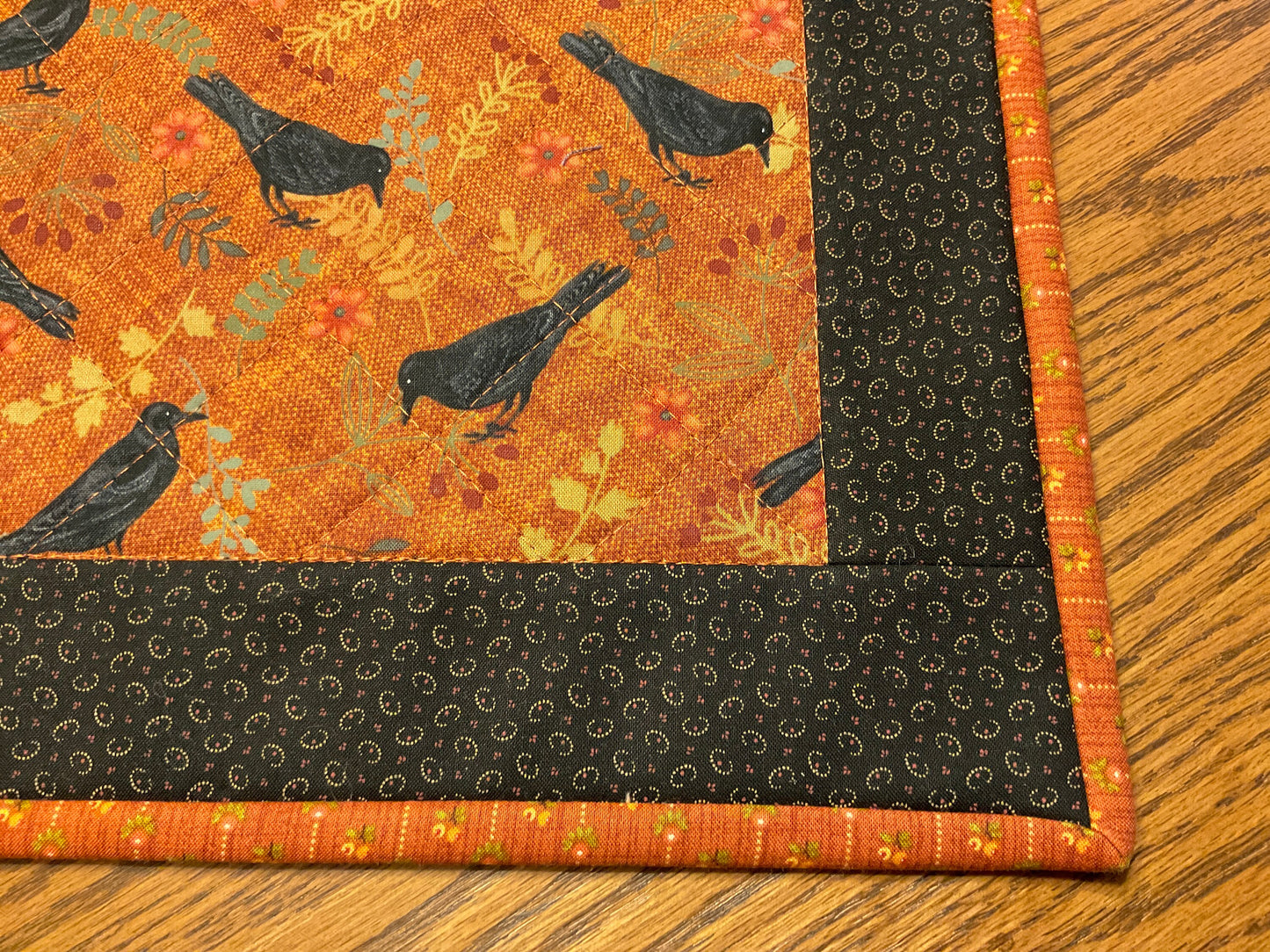 Primitive Farmhouse Autumn Crow Table Topper Item #1984