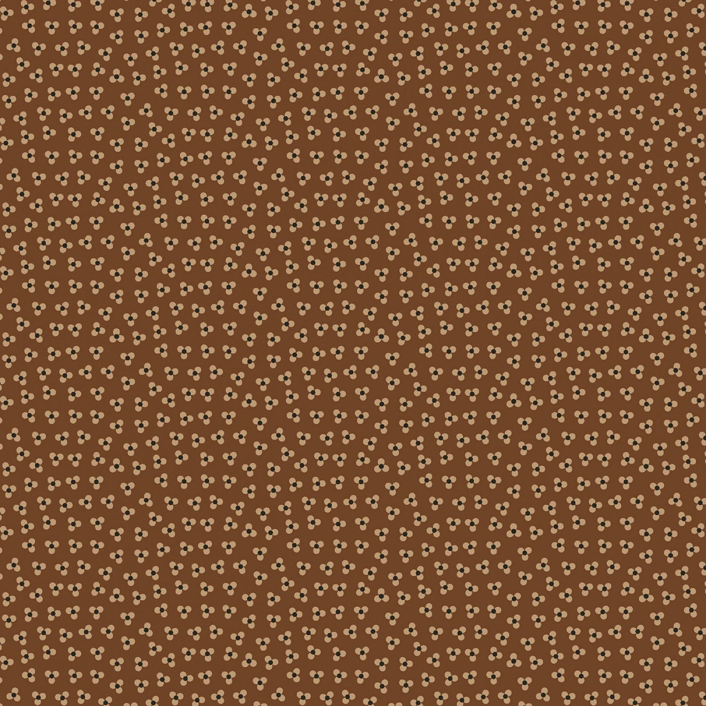 Historical Hennas by Sheryl Johnson Brown Trifoil # R310817D-BROWN