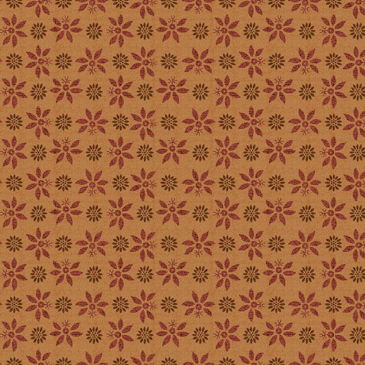 Oak & Maple by Janet Nesbitt Ochre Sunflower Toss # 3286-43