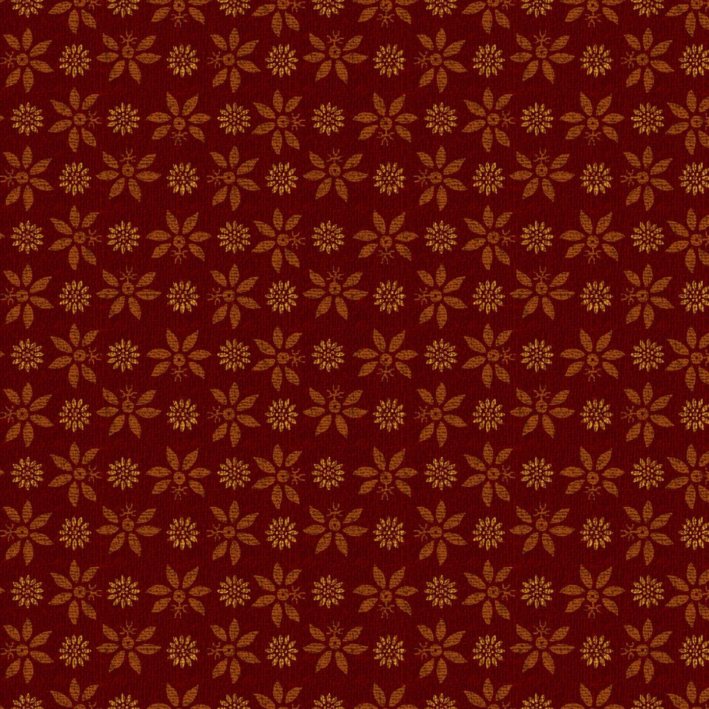 Oak & Maple by Janet Nesbitt Red Sunflower Toss # 3286-88