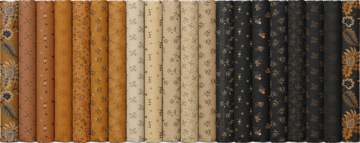 Cheddar and Coal 3 by Pam Buda 10in Squares Layer Cake, 42pcs # SS143-0006