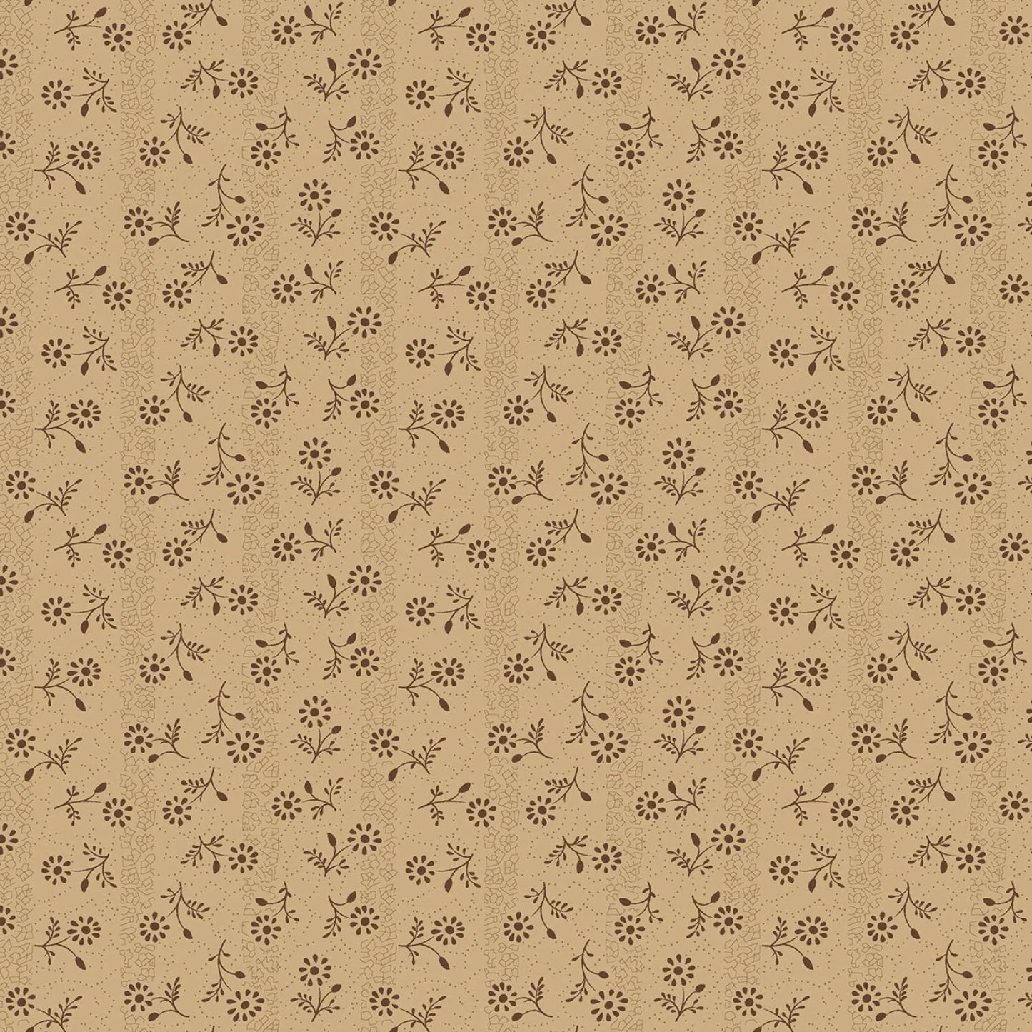 Cheddar and Coal 3 by Pam Buda Beige Daisy # R171479D-BEIGE