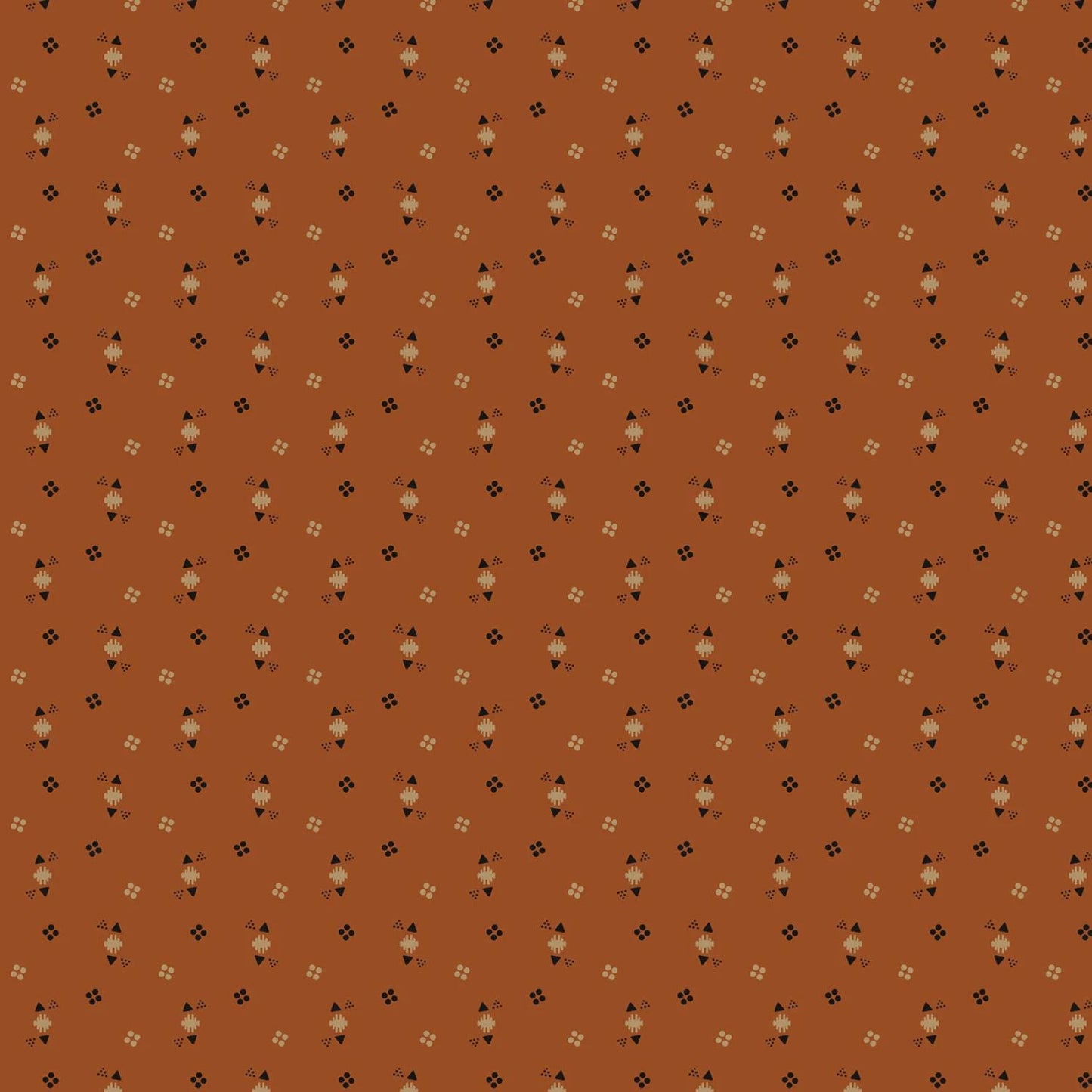 Cheddar and Coal 3 by Pam Buda Cheddar Triangle Dots # R171481D-CHEDDAR