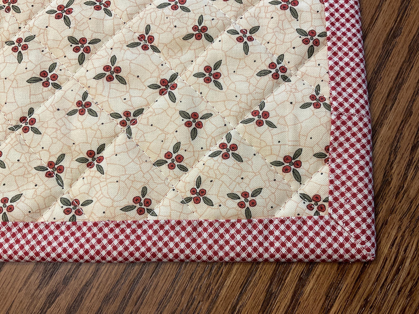 Christmas Primitive Farmhouse Table Runner Item #1991