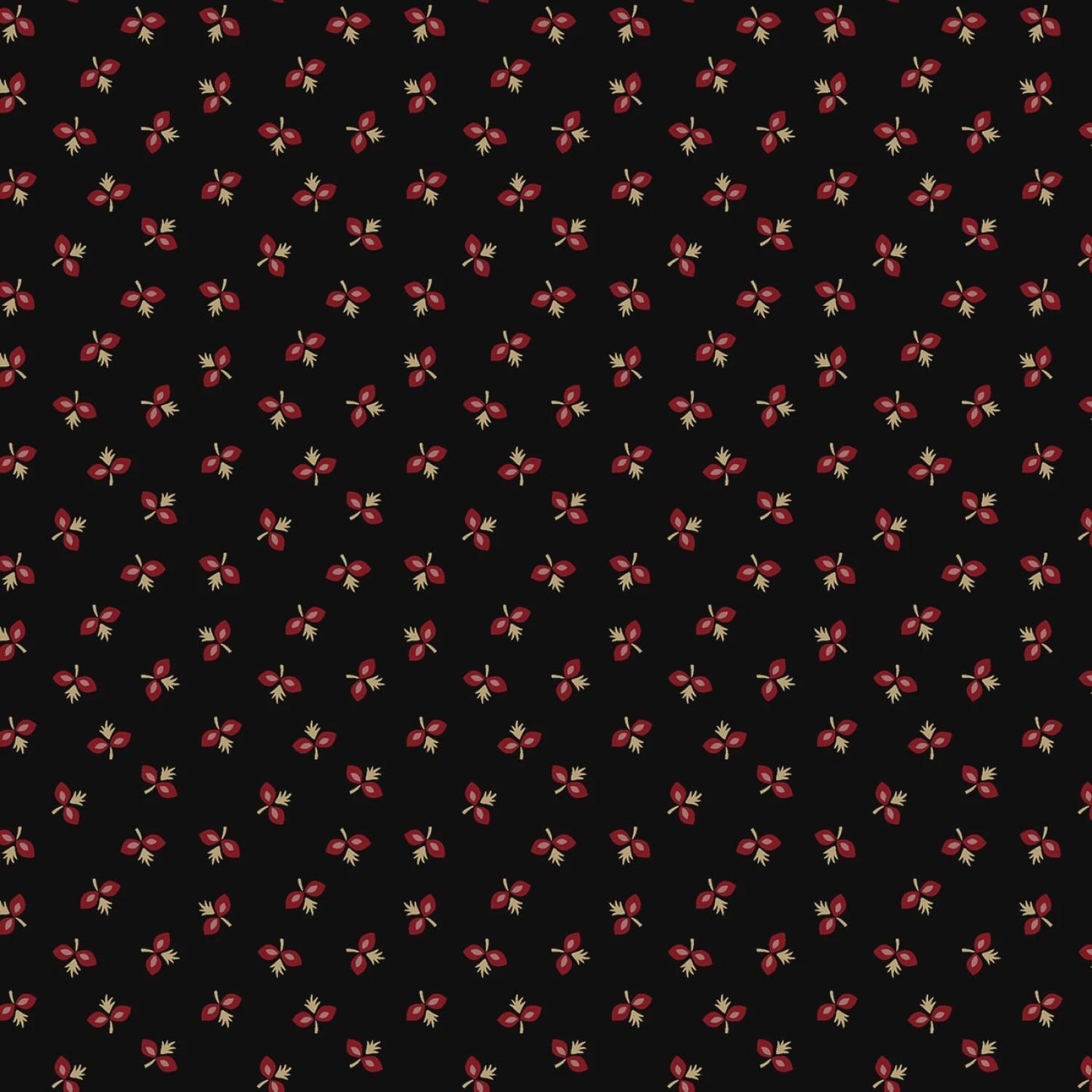 Prairie Dry Goods 2 by Pam Buda Black Ditsy # R171651D-BLACK