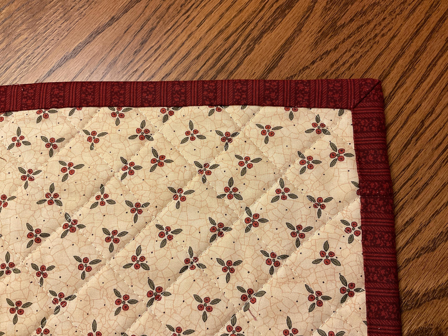Christmas Primitive Farmhouse Table Runner Item #1996