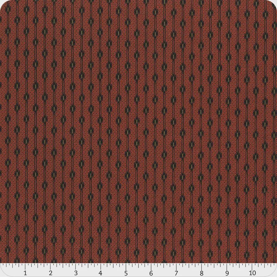Carolina by Jo Morton Red Dotty Stripe A-5319-R