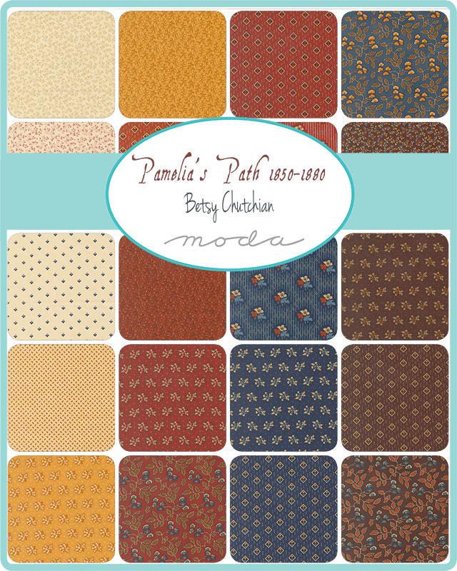 Pamelias Path by Betsy Chutchian Madder Red 47555 12