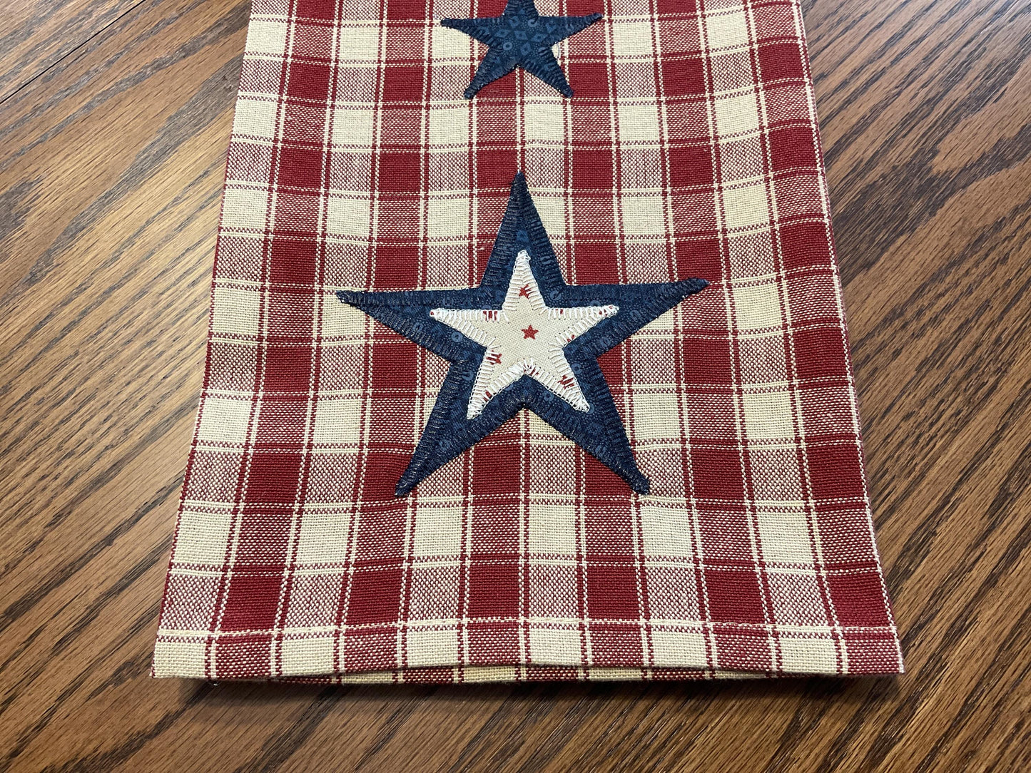 Primitive Farmhouse Americana Towel Item #2030