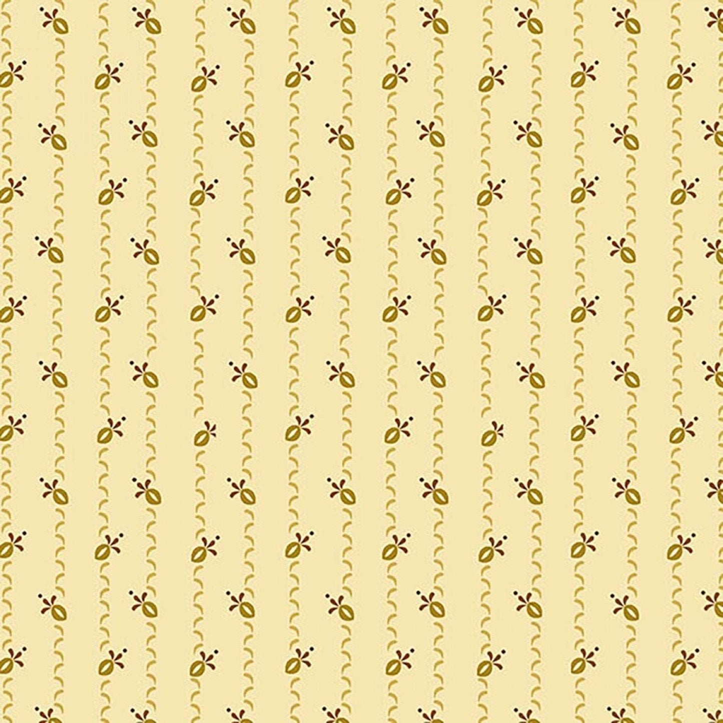 Cream Berry Stripe By Kim Diehl #6558-44