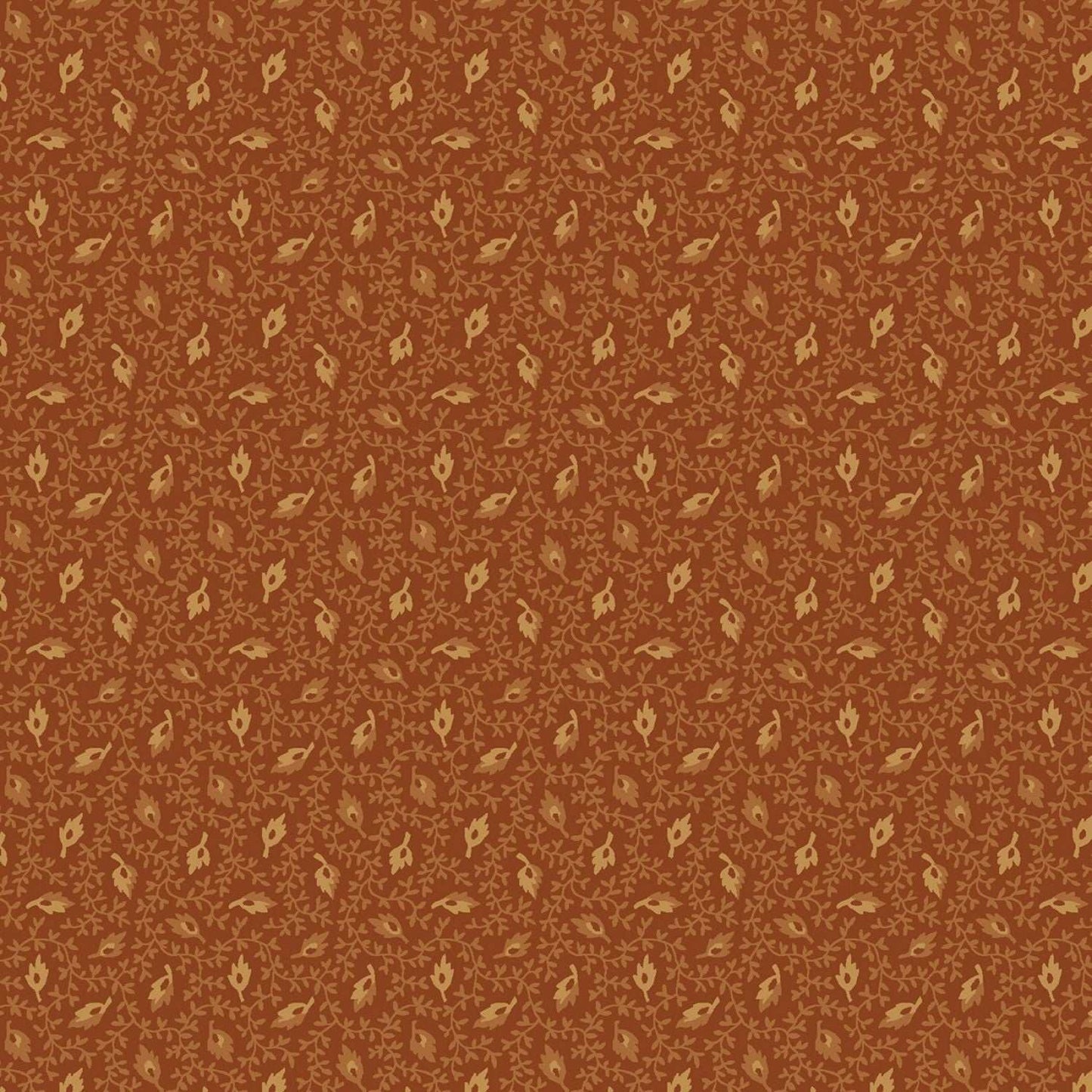 Buttermilk Autumn Pumpkin Floating Leaves by Stacy West #2279-35