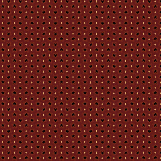 Liberty Stars by Kim Diehl Red Sprinkled Stars #1573-088