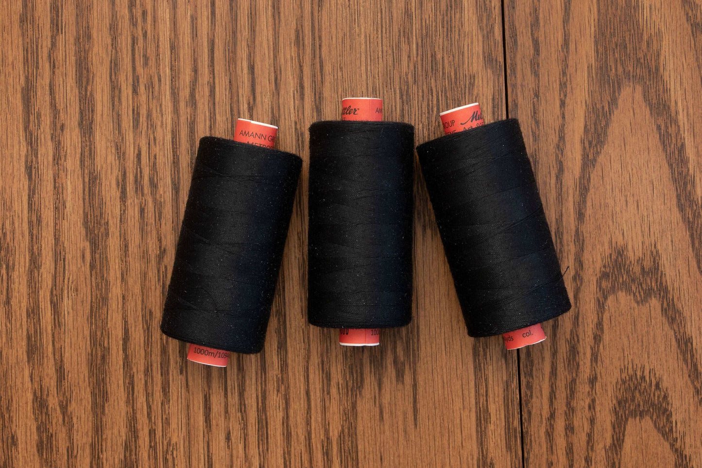 Black Thread For Sewing, Quilting and Crafting Mettler Thread 1094yds Black # 9155-4000