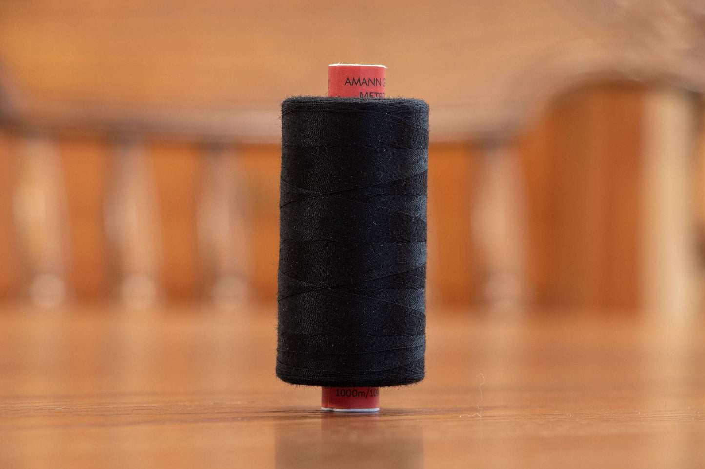 Black Thread For Sewing, Quilting and Crafting Mettler Thread 1094yds Black # 9155-4000