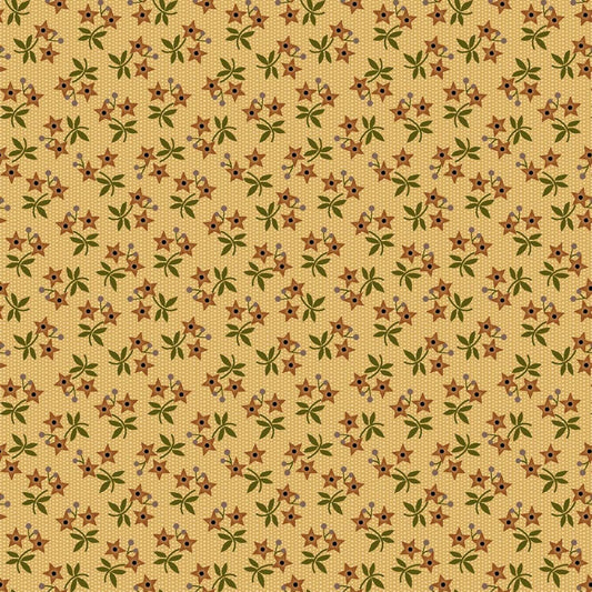 Gold Star Flowers Moon Shine by Jan Mott  #2531-33