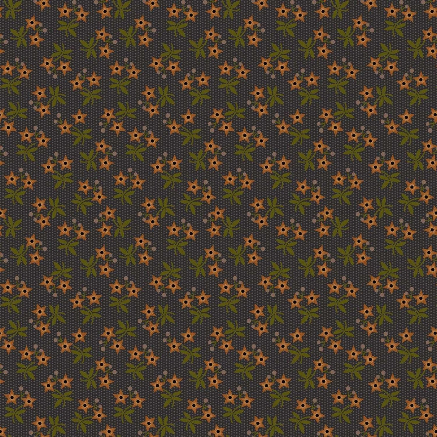 Moon Shine by Jan Mott Charcoal Star Flowers #2531-98