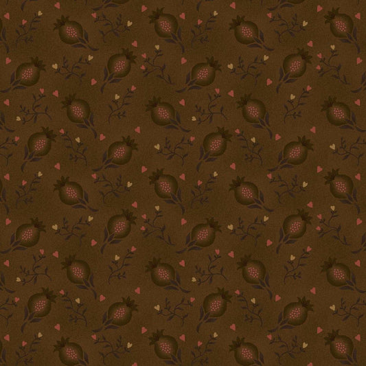 October Morning by Kim Diehl Brown Pomegranate Sprays #9127-33