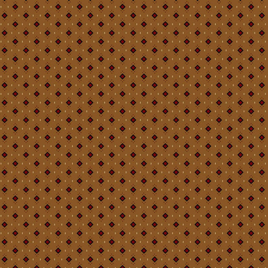 Forevermore by Pam Buda Collection Gold Ditsy Square # 0862-0132