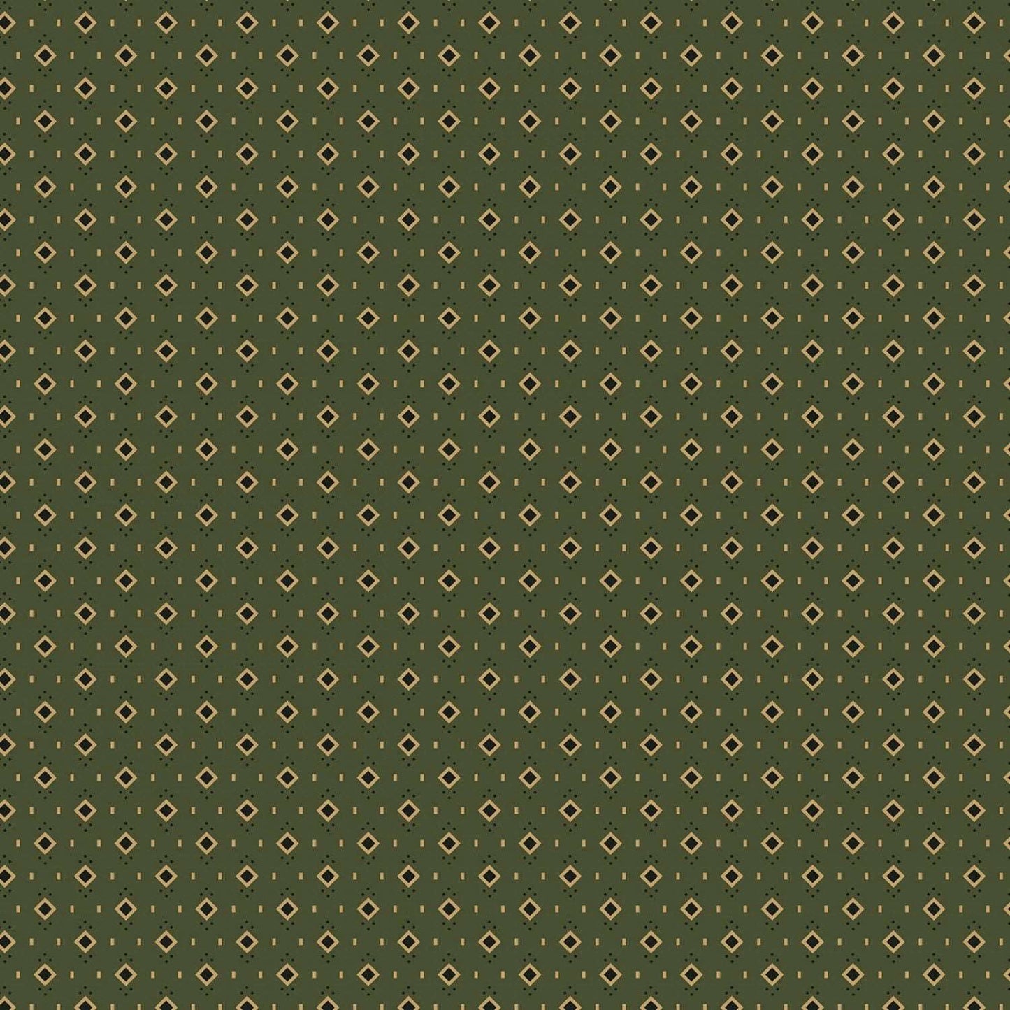 Forevermore by Pam Buda Collection Green Ditsy Square # 0862-0114
