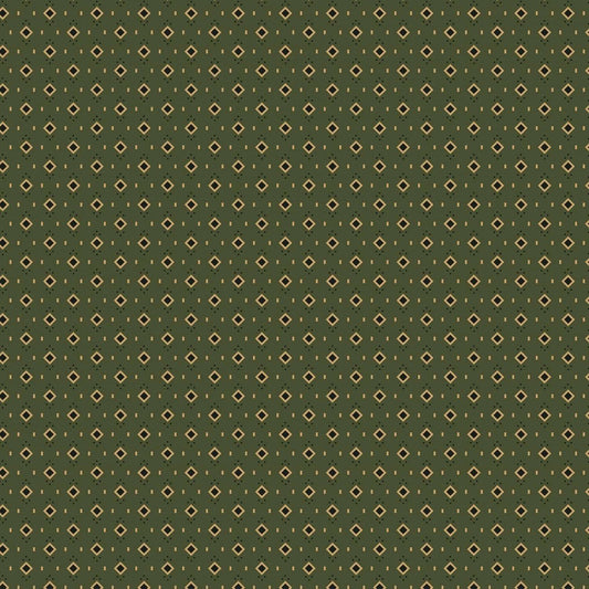 Forevermore by Pam Buda Collection Green Ditsy Square # 0862-0114