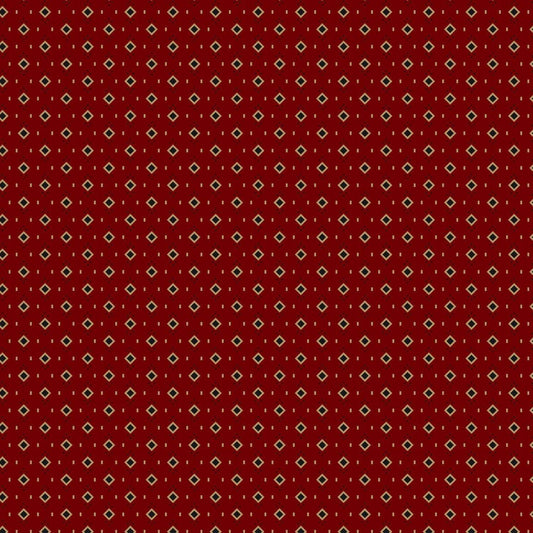 Forevermore by Pam Buda Collection Red Ditsy Square # 0862-0111