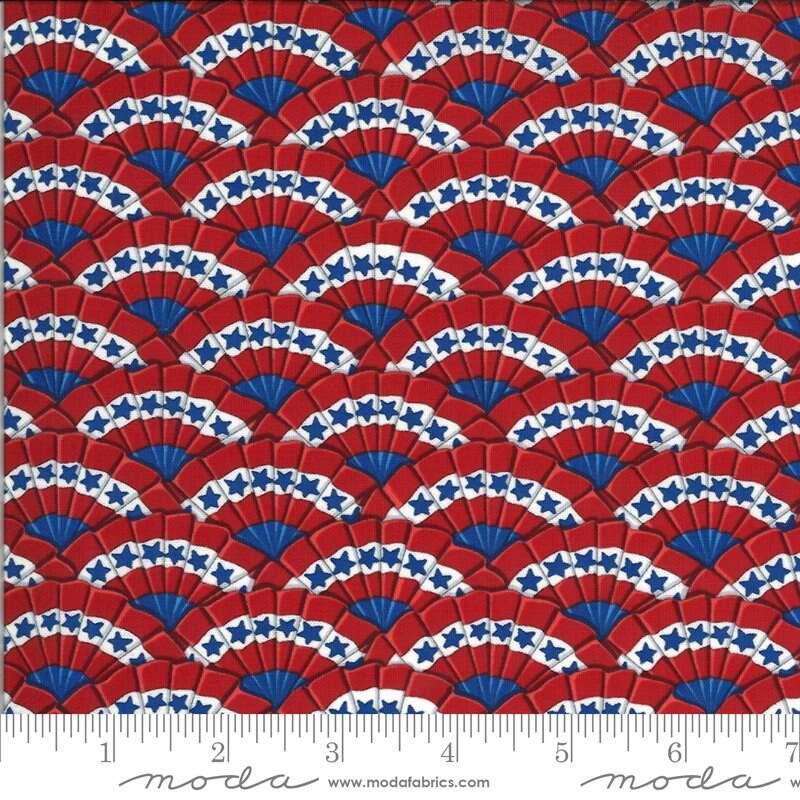 America Beautiful by Deb Strain Barnwood Red 19984 11
