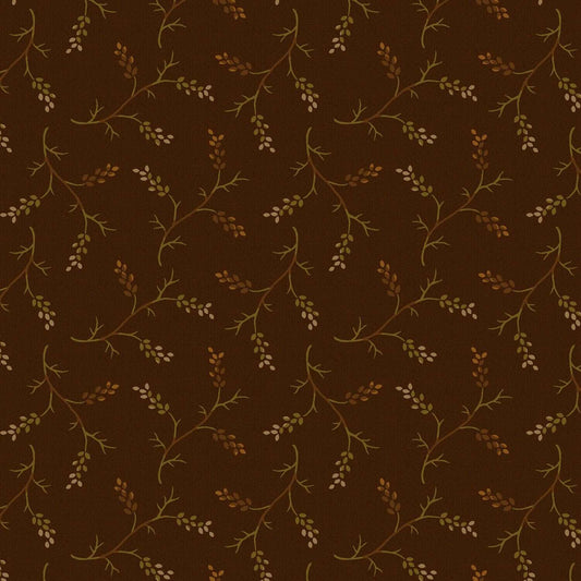 Hello Fall by Hannah West Brown Sprigs # 2693-38