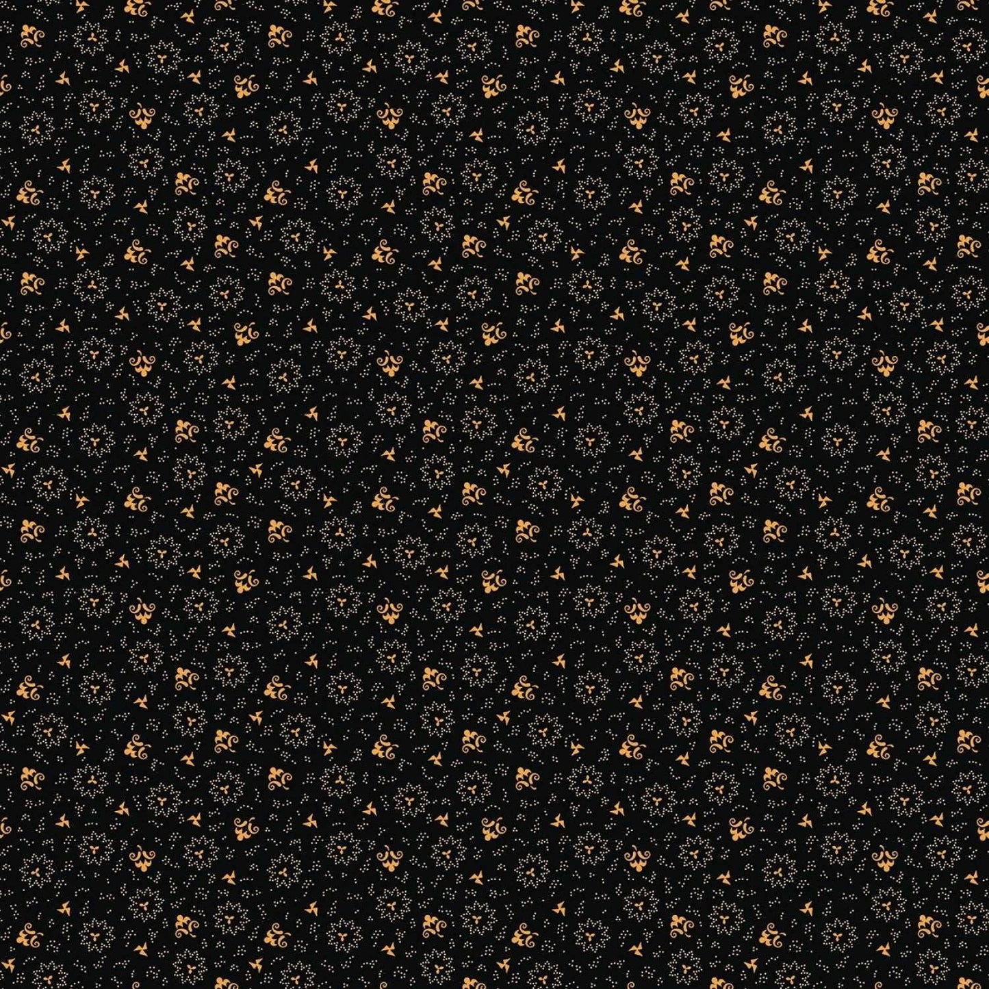 Bountiful Autumn by Stacy West Autumn Burst Black # C10852R-BLAC