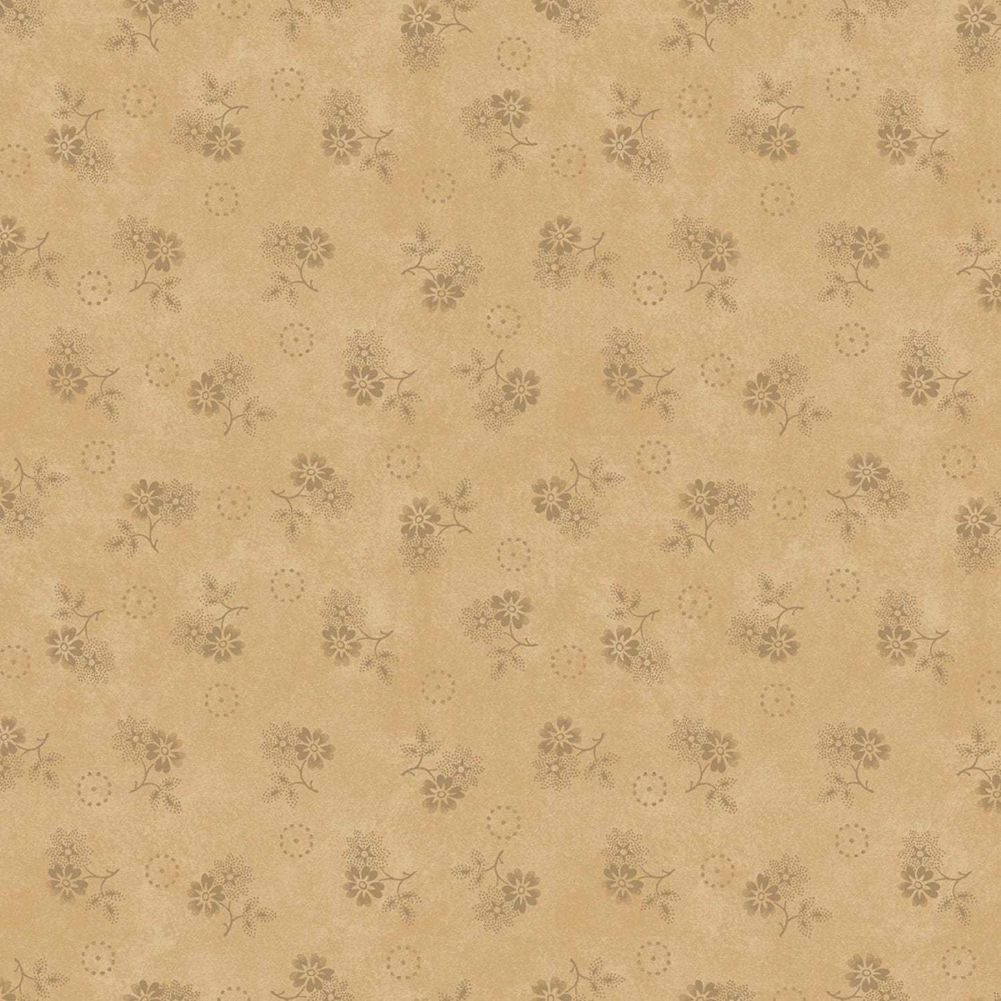 Primitive Traditions by Pam Buda Faded Blooms Cream # R171005-0142