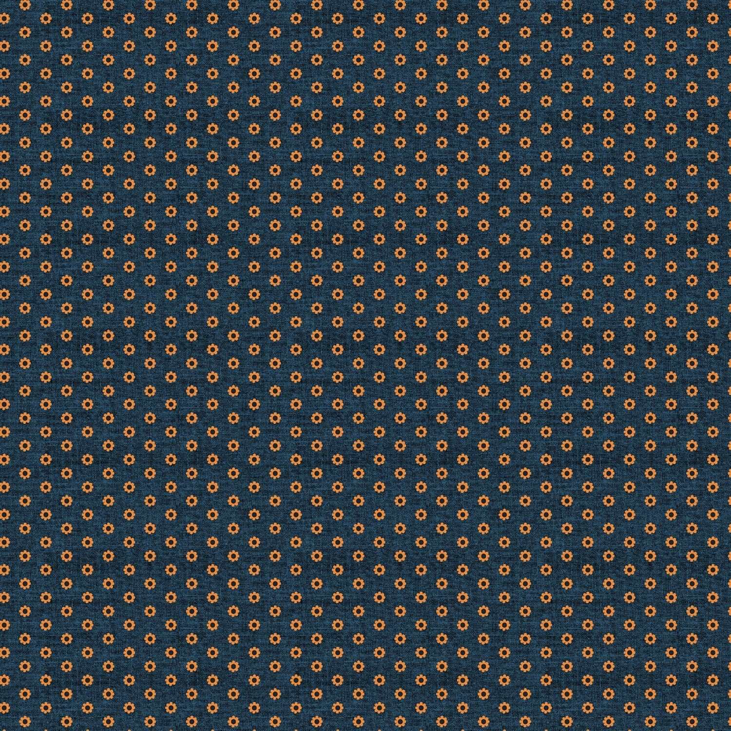 Petite Perennials by Annette Plog Indigo Ditsy Flower # 52534-4