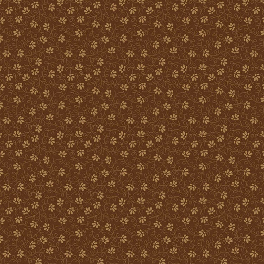 Prairie Dry Goods by Pam Buda Brown Pretty Plumes # R1750-BROWN