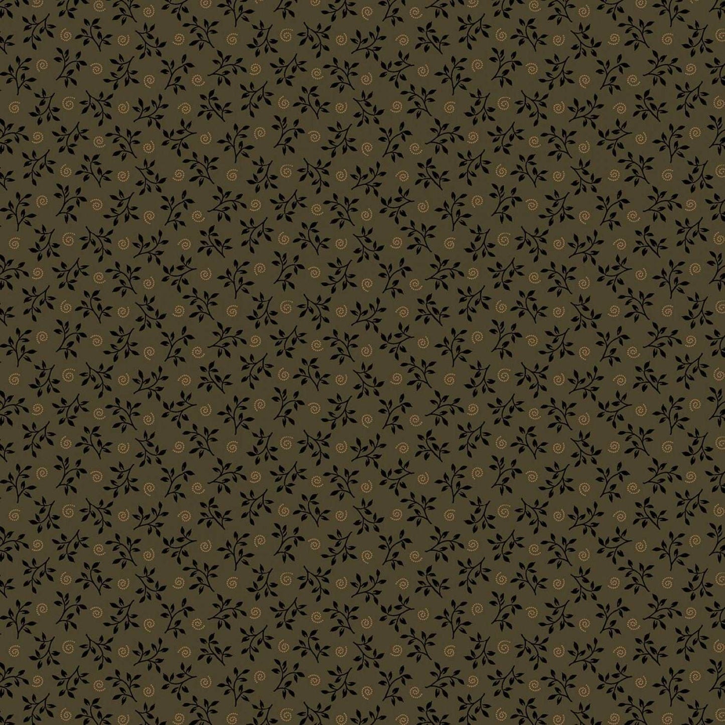 Prairie Dry Goods by Pam Buda Dark Green All A Swirl # R1751-DKGREEN