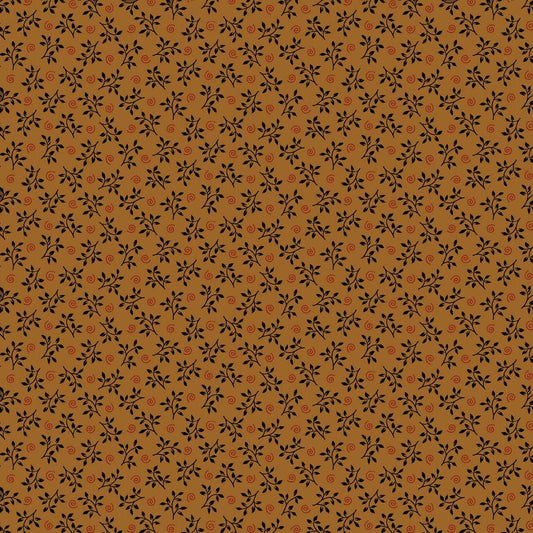 Prairie Dry Goods by Pam Buda Gold All A Swirl # R1751-GOLD