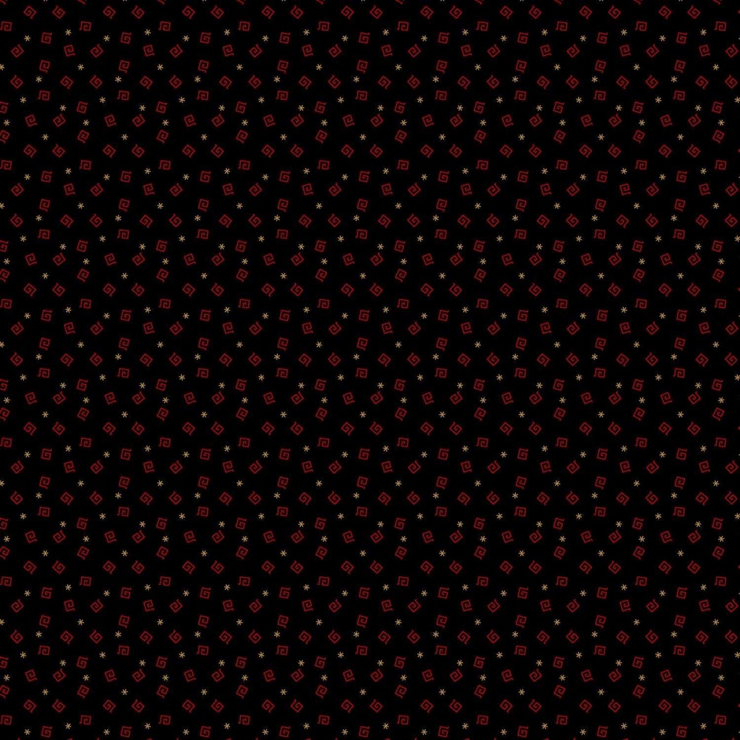 Prairie Dry Goods by Pam Buda Black Maze # R1756-BLACK