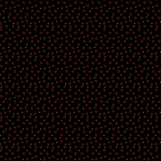 Prairie Dry Goods by Pam Buda Black Maze # R1756-BLACK