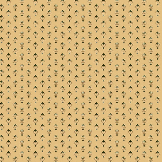 Cheddar and Coal by Pam Buda Cream Primrose # R1770-CREAM
