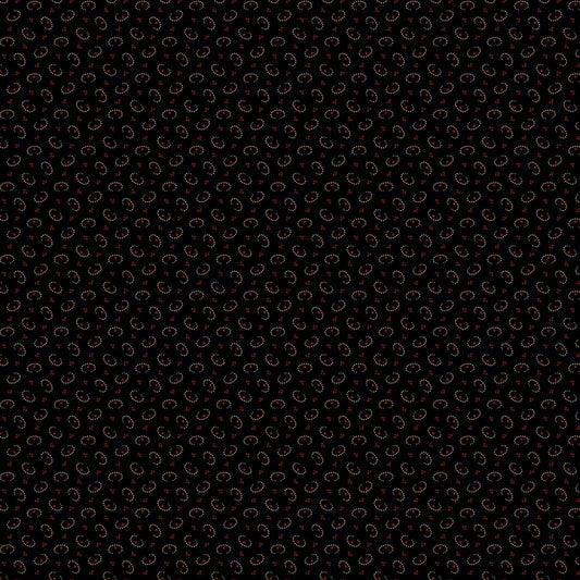 Prairie Dry Goods by Pam Buda Black Broken Oval # R1753-BLACK