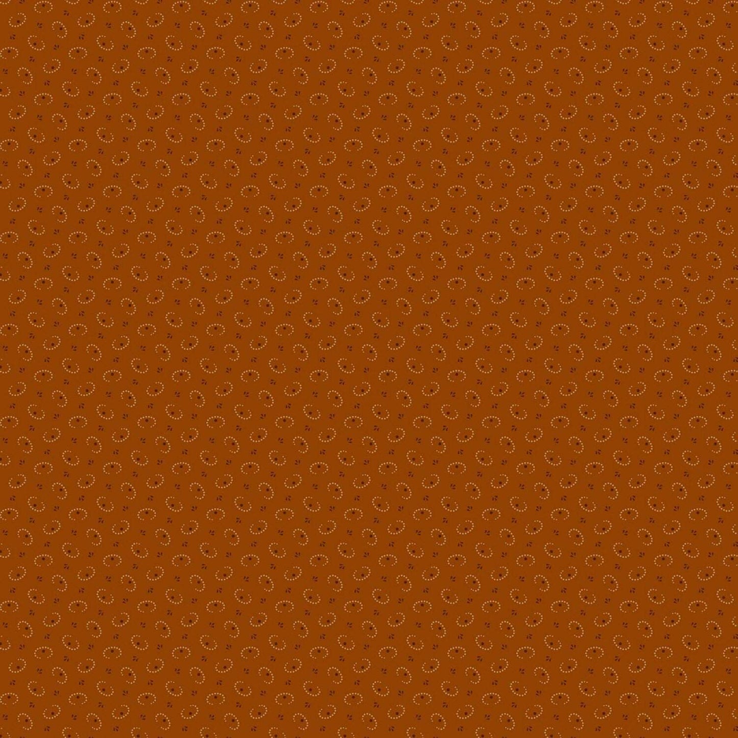 Prairie Dry Goods by Pam Buda Rust Broken Oval # R1753-RUST