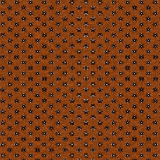 Cheddar and Coal by Pam Buda Rust Rings Around # R1773-RUST