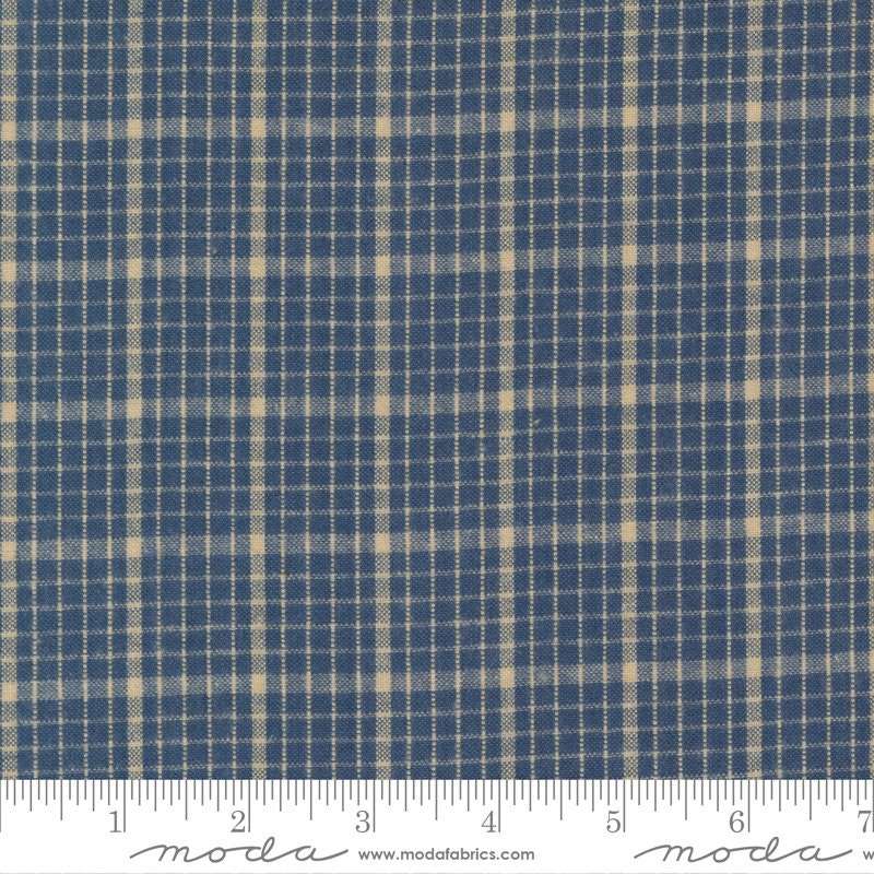Homemade Homespun Wovens by Kansas Troubles Blue 9660 36