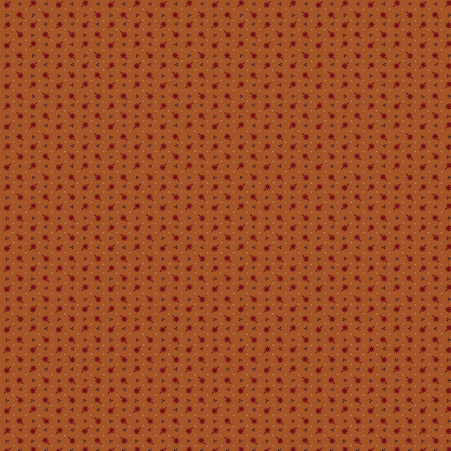 Prairie Dry Goods by Pam Buda Rust Sparkler # R1752-RUST