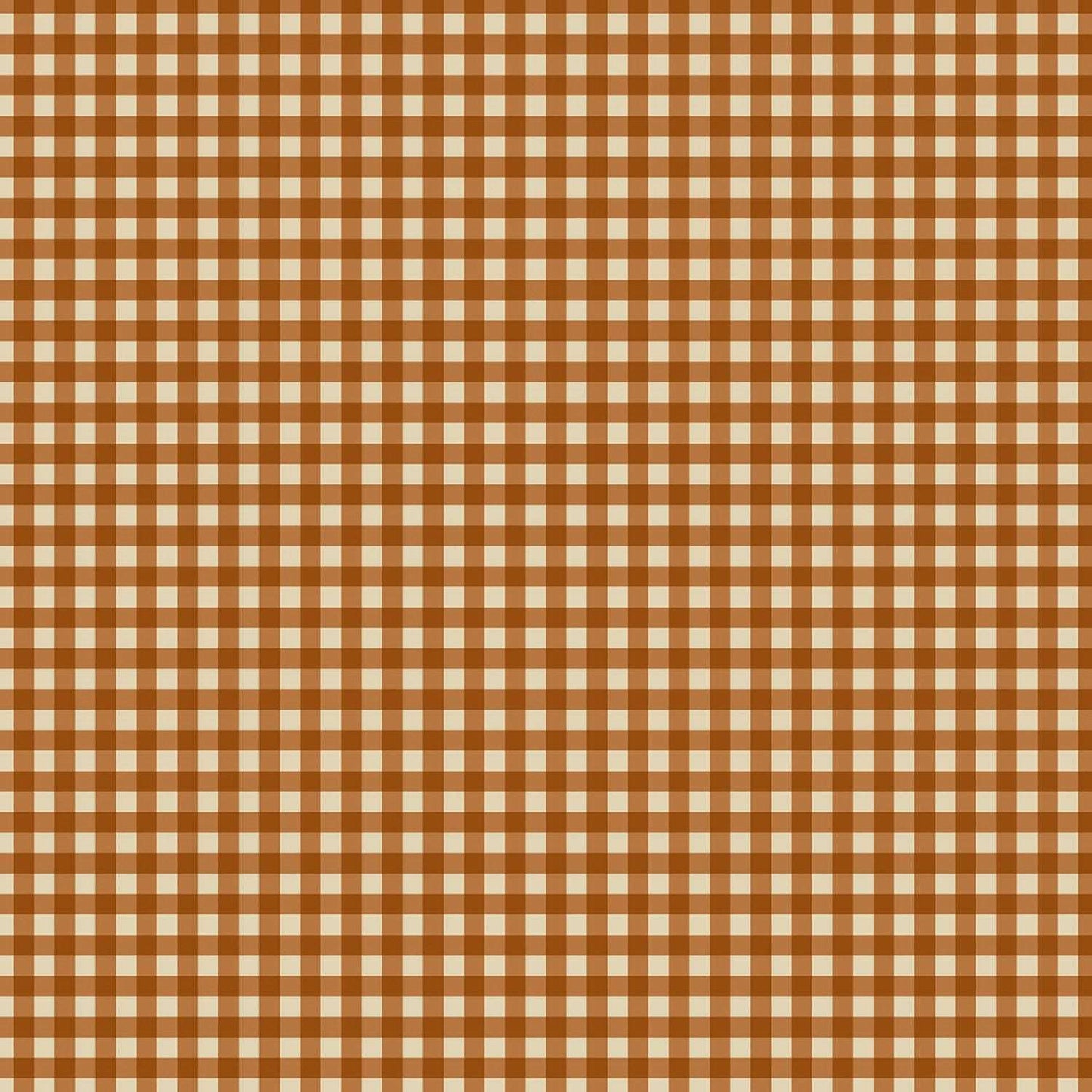 Harvest Farm by Painted Sky Rust Rustic Check # 13053B-79