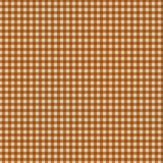 Harvest Farm by Painted Sky Rust Rustic Check # 13053B-79