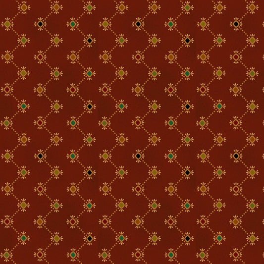 Wit and Wisdom By Kim Diehl Red Zig Zag Stripe #1421-88