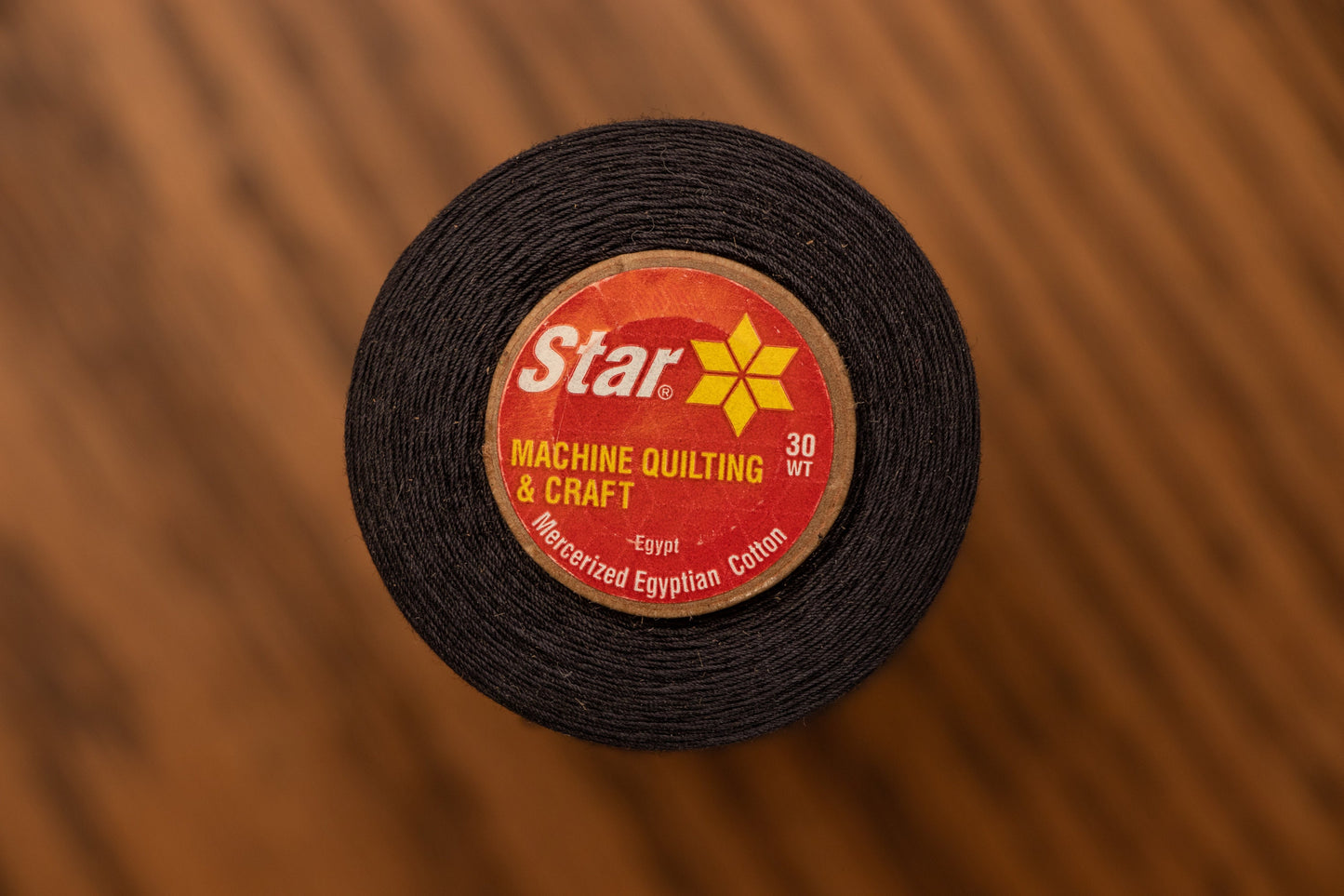 Star Coats and Clark  Cotton Thread For Sewing, Machine Quilting & Crafting Black V34-2