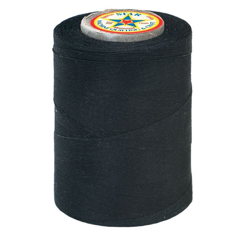 Star Coats and Clark  Cotton Thread For Sewing, Machine Quilting & Crafting Black V34-2